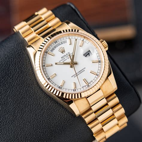 rolex day-date 36 white gold|rolex day date 36 price.